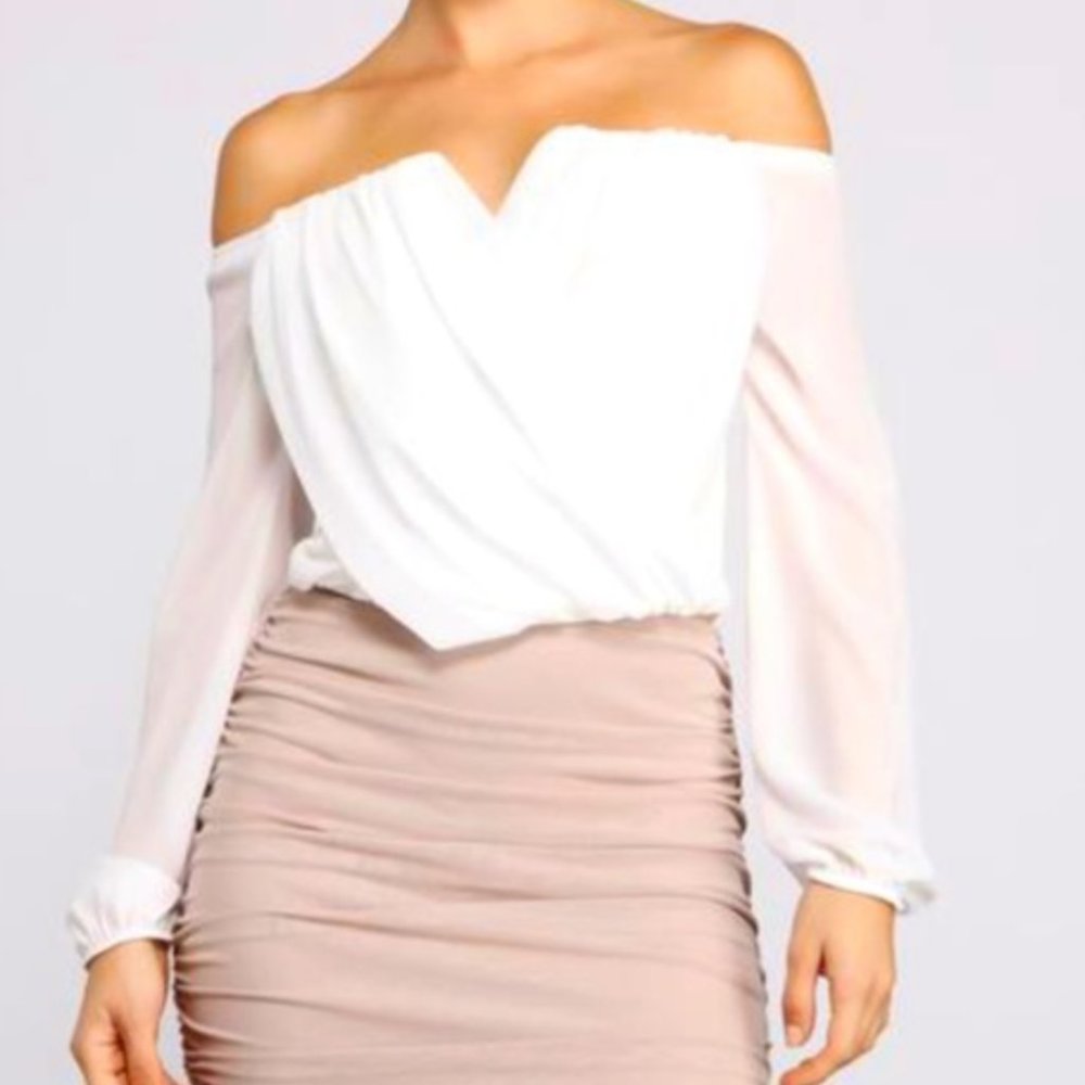 Windsor Chiffon Strapless Top